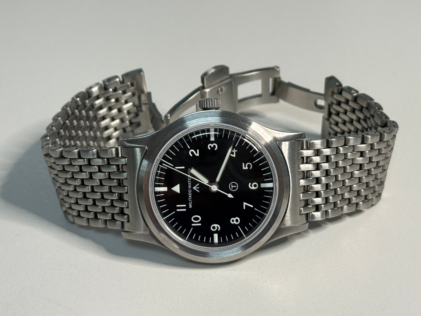 20mm Mesh Bracelet with Solid Endlink